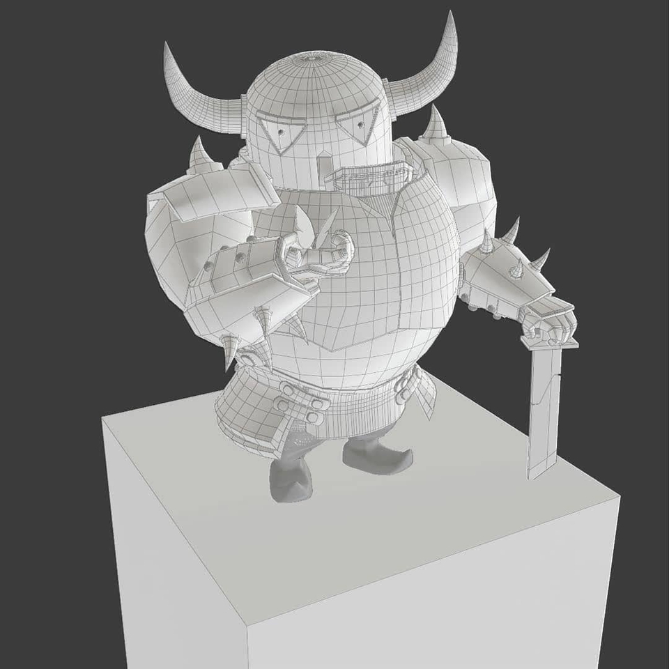 รับปั้นโมเดล 3d ตัวละคร เกราะ อาวุธ 3 มิติ