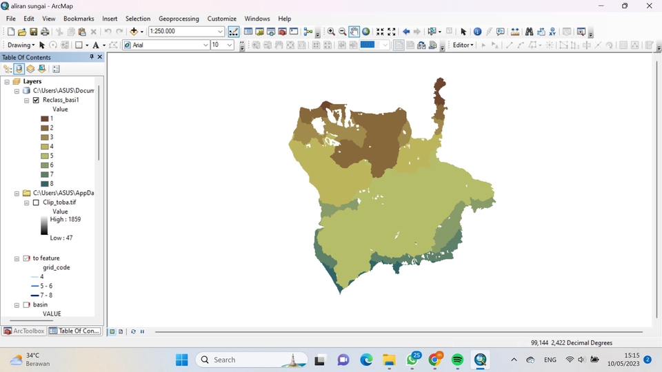 Jasa Lainnya - pembuatan peta melalui aplikasi arcgis dalam 1 hari - 2