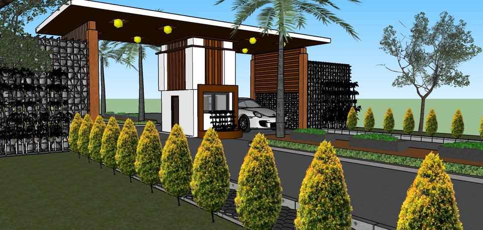 CAD Drawing - Jasa Gambar Rumah Tinggal 2D / 3D Interior dan Eskterior - 6