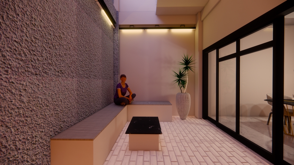 3D & Perspektif - JASA DESAIN ARSITEKTURAL RUMAH KANTOR CAFE INTERIOR DLL (BANGUNAN+INTERIOR) - 7