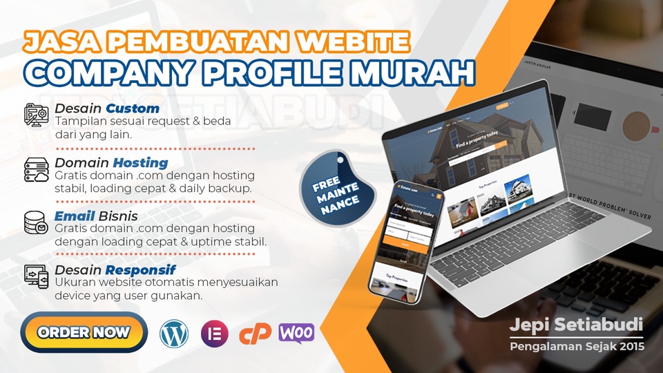 Jasa pembuatan website company profile murah, harga pembuatan website perusahaan,  jasa web developer, buat website, membuat wordpress, desain website, website development, jasa website, website professional.