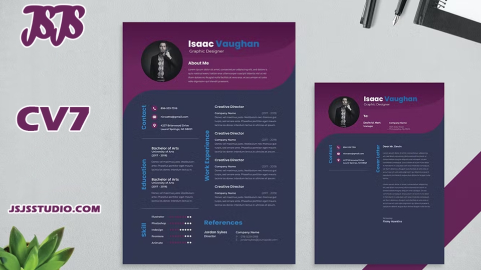 Desain CV Cepat Murah