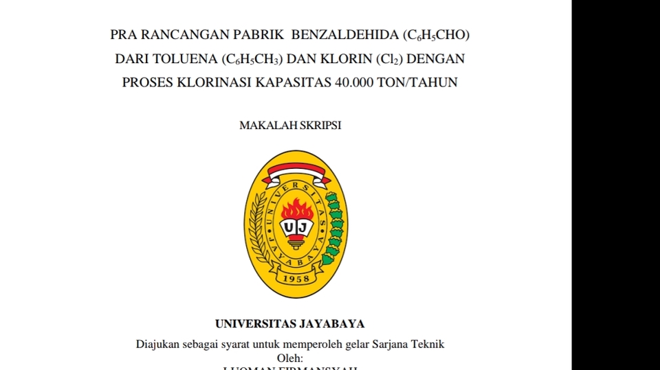 Jasa Lainnya - Jasa pembuatan makalah, proposal, skripsi, dll - 1