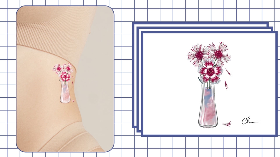 ออกแบบลายสัก แทททู - ออกแบบลายสัก Graphic tattoos / Tattoo Illustration - 2