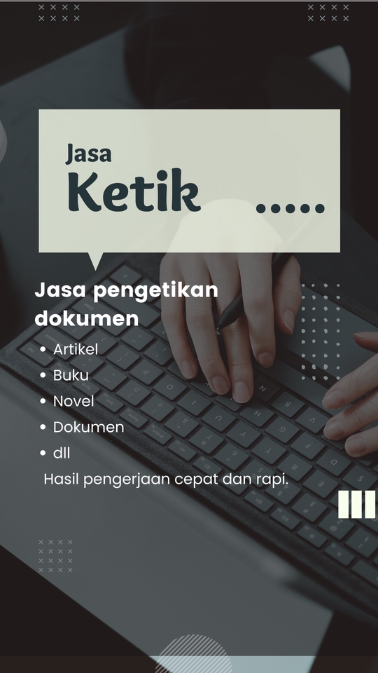Pengetikan Umum - Jasa Ketik dan Edit Dokumen, 1 Hari Jadi - 5