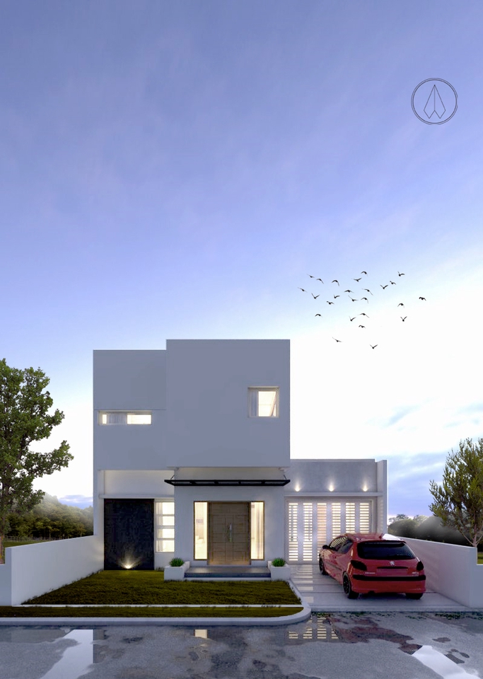 3D & Perspektif - JASA PERENCANAAN DESAIN RUMAH TINGGAL - TERJANGKAU - 5