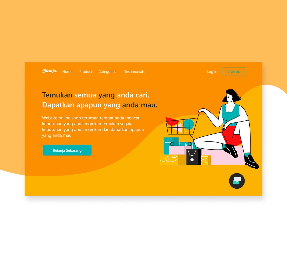 Jasa Desain Tampilan UI/UX Mobile App atau Website