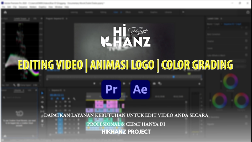 Video Editing - EDITING VIDEO & ANIMASI LOGO HASIL PROFESIONAL - 1