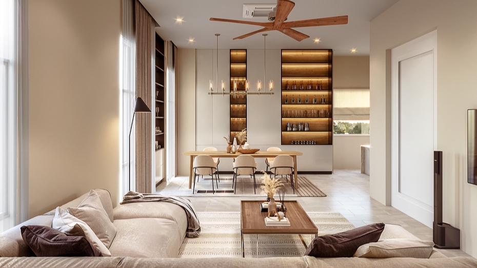 3D Perspective - interior and exterior perspective - 5