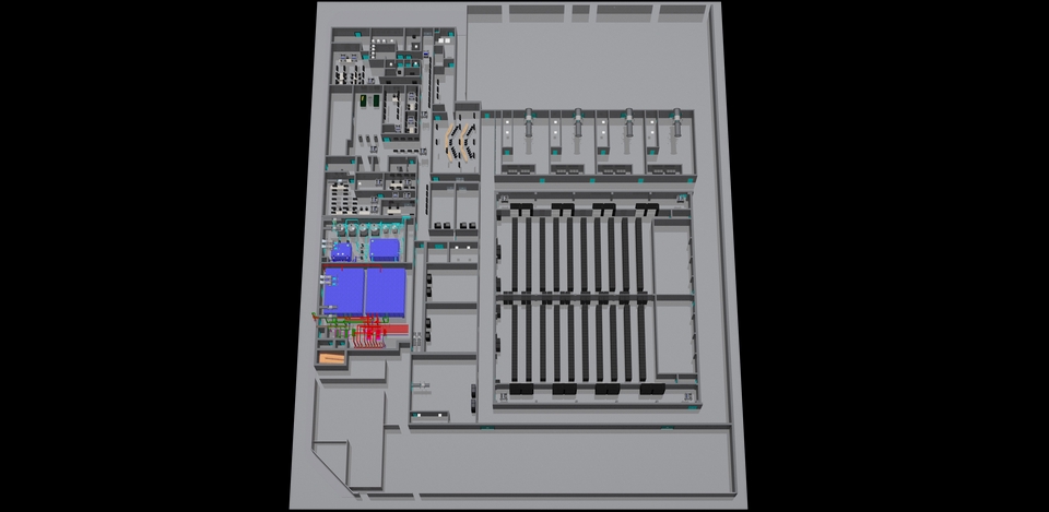 3D & Perspektif - 3D MODEL SISTEM PENDINGIN,CHILLER - 12