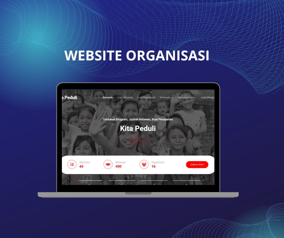 Web Development - Jasa Pembuatan Website Profil Perusahaan atau Organisasi dengan Gaya Modern - 4