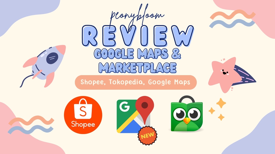Memberi Review - Jasa Review Google Maps dan Marketplace (Akun: Shopee Platinum, Tokopedia Gold, GMaps Local Guide) - 1