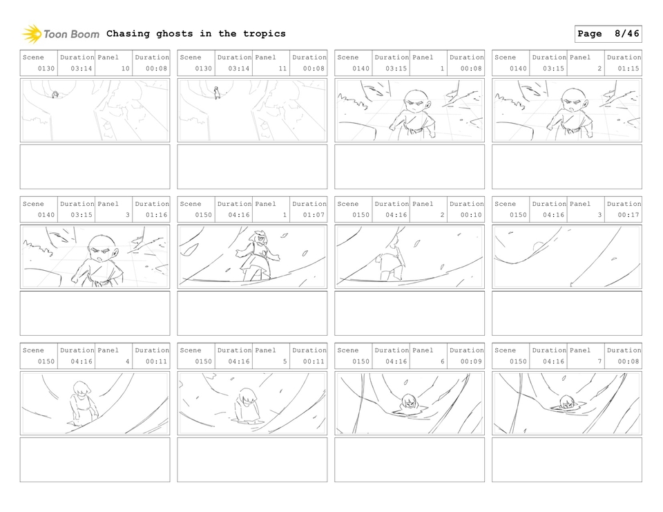 วาด/ออกแบบสตอรี่บอร์ด - รับวาด Storyboard/ Beatboard/ Animation/ Movie - 10