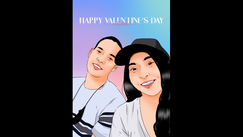 วาดภาพเหมือน Portrait - รับวาดภาพ ลายเส้น - ภาพสี - 4