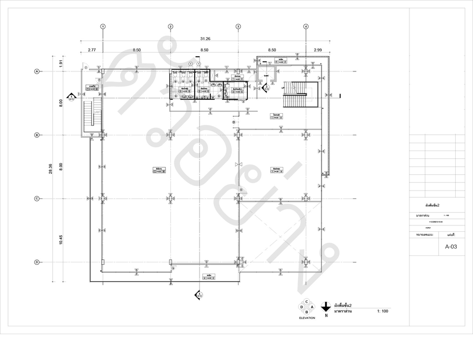 ออกแบบแปลน - รับเขียนแบบ ดราฟแบบ งานตกแต่งภายนอกภายใน - 4