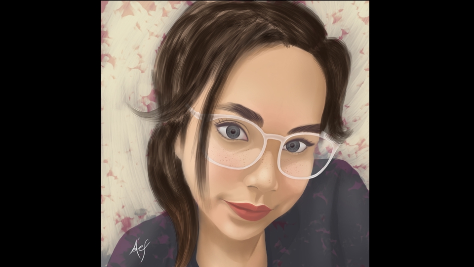 Gambar Potret - Digital Painting Portrait - 1