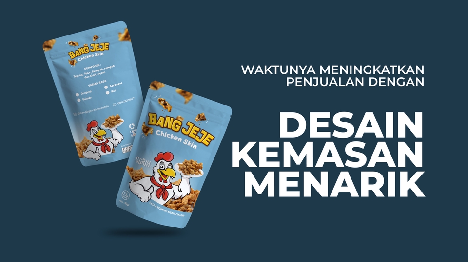 Label & Kemasan - Desain Kemasan Menarik Meningkatkan Penjualan Produk Anda - 1