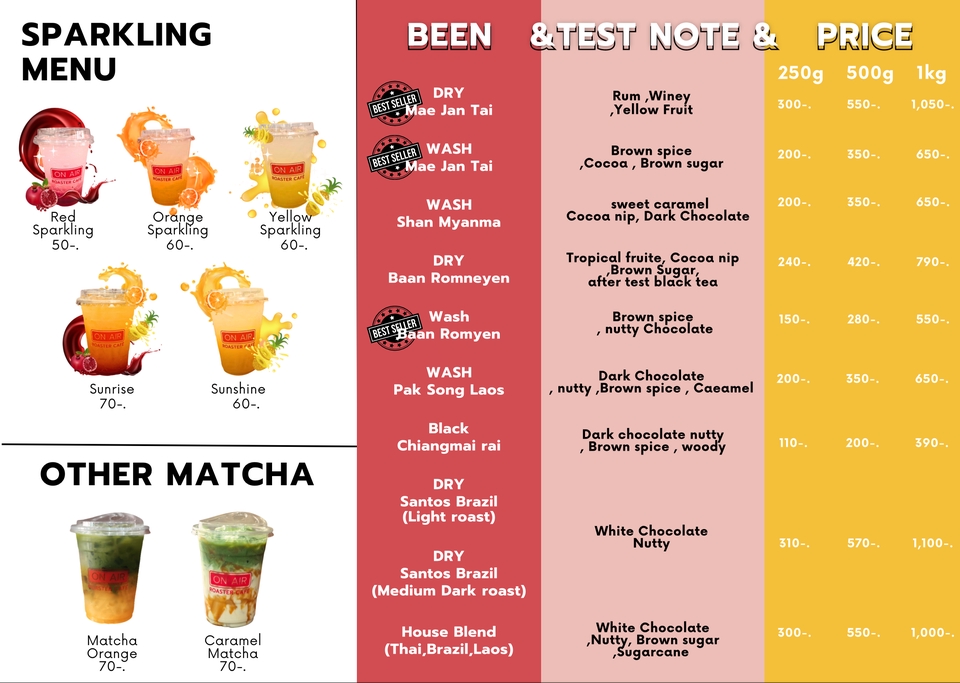 ออกแบบแบนเนอร์ ร้านเครื่องดื่มชา ชาเขียว ชาผลไม้ รับออกแบบแบนเนอร์