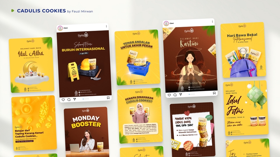 Banner Online - Jasa Desain Feed Instagram / Social Media Management (Desain+Copywriting) - 5