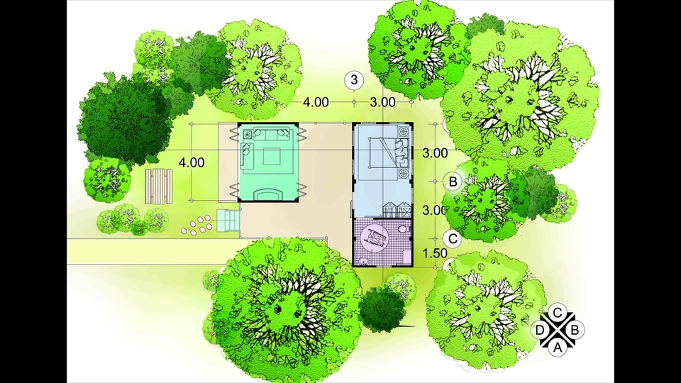 เขียนแบบวิศวกรรมและออกแบบโครงสร้าง - รับงานออกแบบ เขียนแบบก่อสร้าง AutoCAD, Sketchup,ถอดแบบประมาณราคา - 10