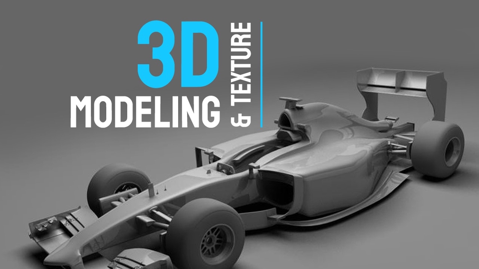 ทำโมเดล 3D - 3D Hard-Surface Modeling & Texture - 1