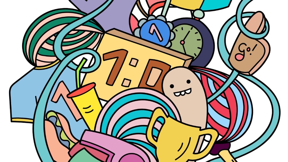 Jasa Gambar Doodle Art Unik dan Kreatif - Doodle cuddle 