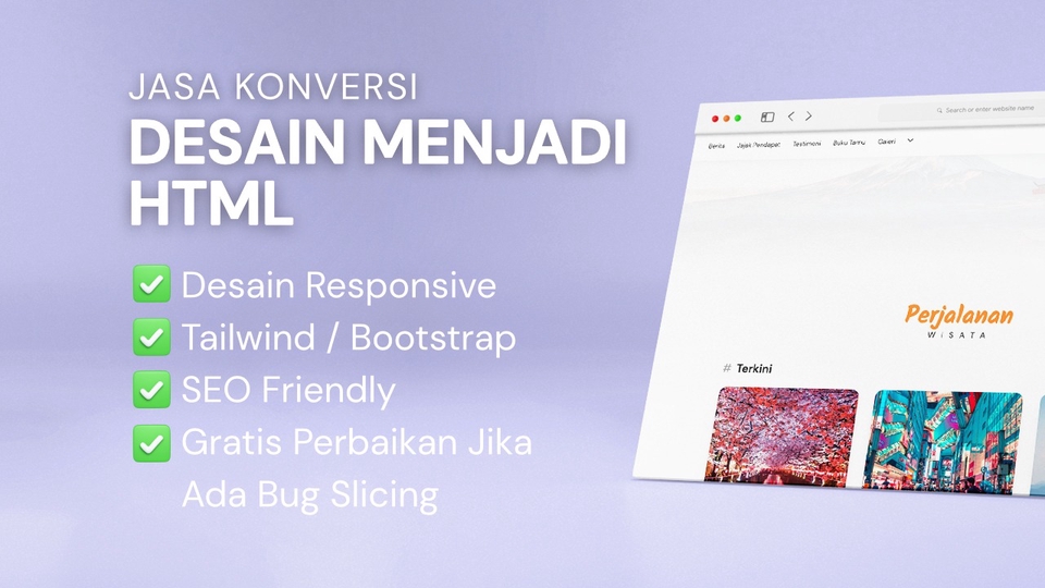 Web Development - Konversi Desain Jadi HTML - 1