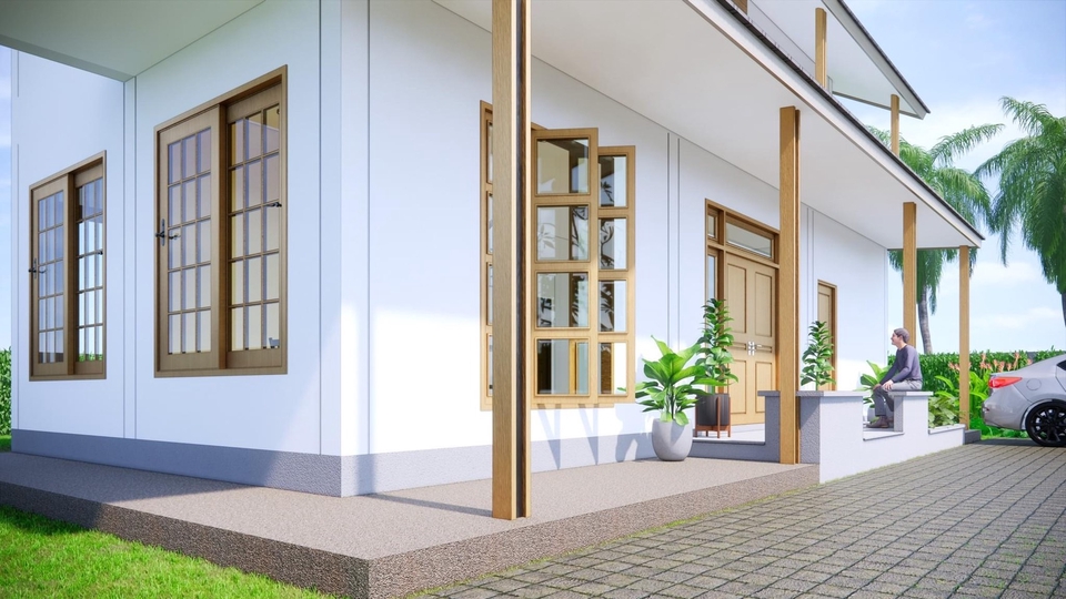 เขียนแบบวิศวกรรมและออกแบบโครงสร้าง - เขียนแบบบ้านพักอาศัย/ออกแบบบ้านพักอาศัย/ตกแต่งภายใน/คำนวนโครงสร้าง/เขียนดีเทลแบบขยาย/ประมาณราคา,BOQ - 13