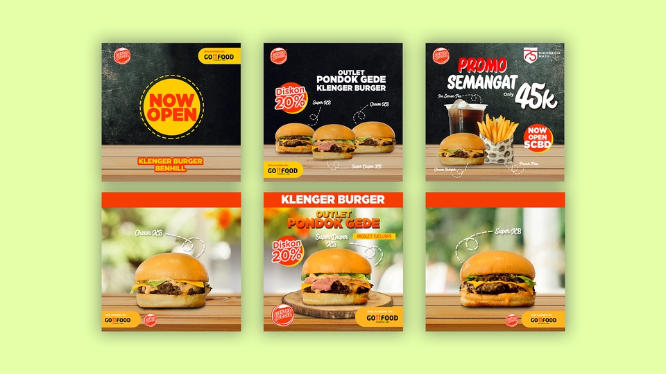 Banner Online - Desain Banner Online/Banner Youtube, Instagram Post Feeds Profesional - 1 Hari Jadi - 13