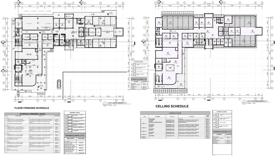 CAD Drawing - Jasa drafting DED (Gambar Kerja) BIM Revit Modeling Arsitektur - 6