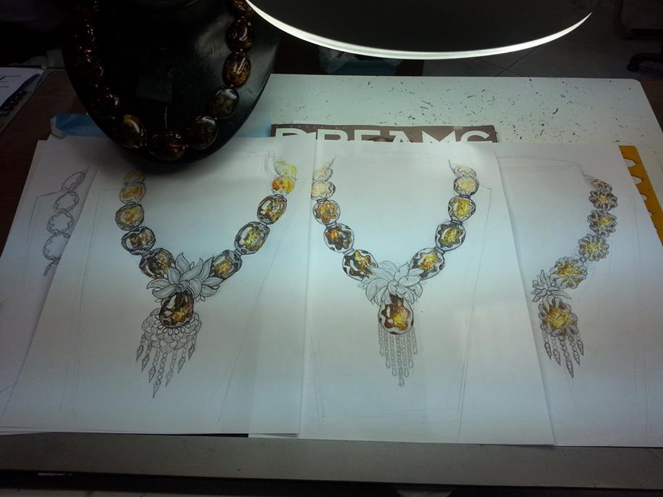 อื่นๆ - ออกแบบเครื่องประดับ เขียนมือ hand sketch jewelry design - 7