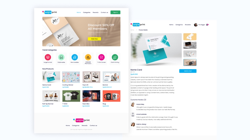 Web Development - Pembuatan Website | Wix, Webflow, Wordpress, Laravel, CI, ReactJs, VueJs, Angular - 8