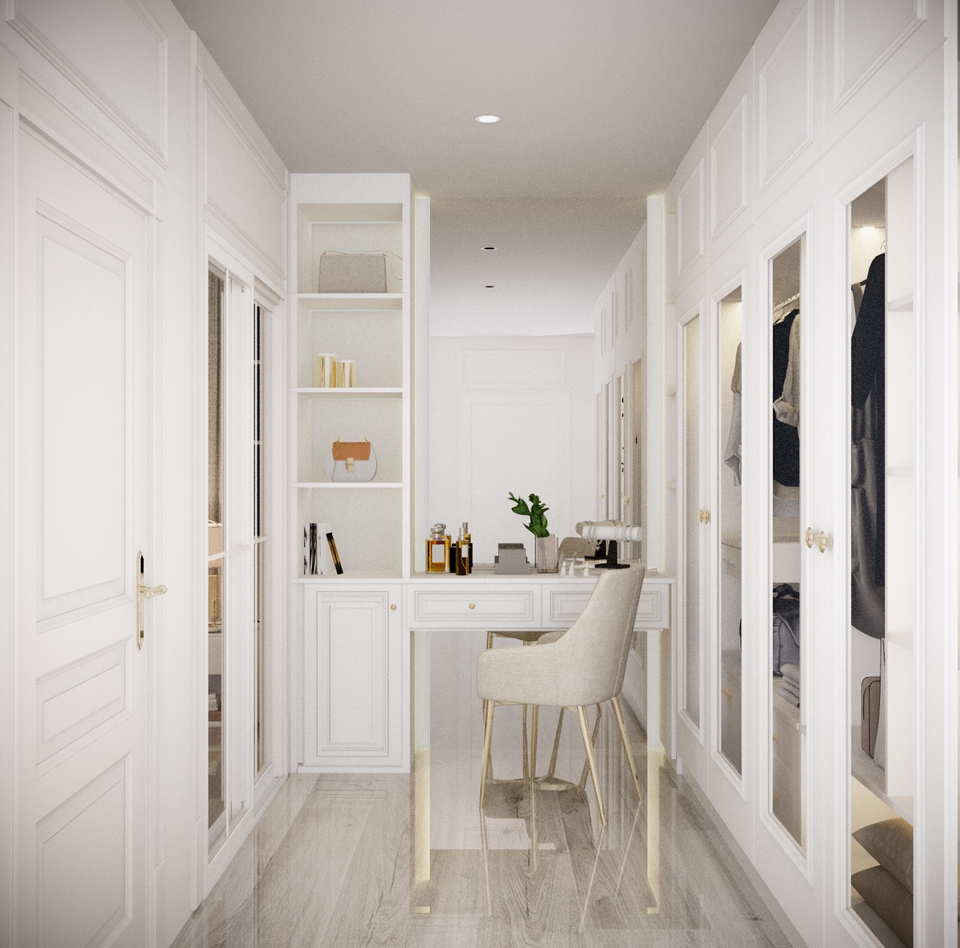 3D Perspective - render 3D perspective  Interior design   - 8