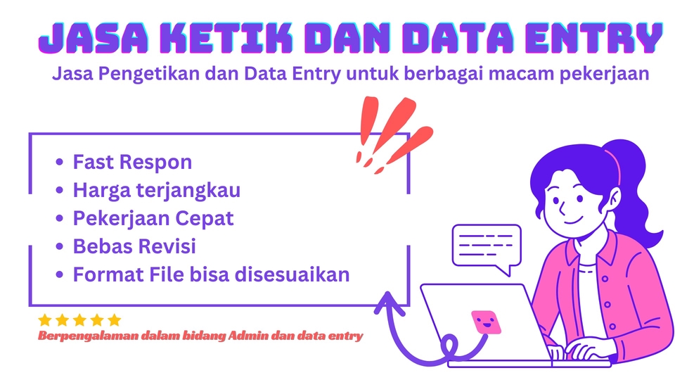 Entri Data - Data Entry Berbagai Pekerjaan - 1