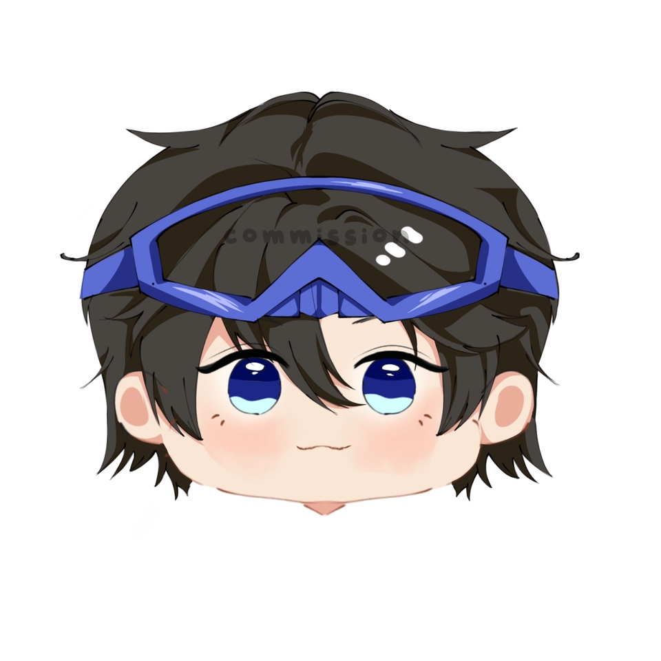 Ilustrasi kartun kepala anak laki-laki memakai kacamata ski, jasa pembuatan ilustrasi kartun, jasa gambar kartun, gambar ilustrasi kartun, sketsa kartun, ilustrasi kartun lucu, jasa ilustrasi digital, desain grafis