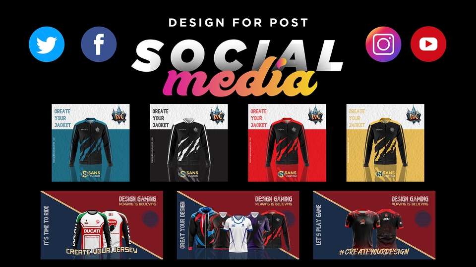 Banner Online - Desain Sosial Media Post, Poster, Banner, Carousel Post Instagram & Flyer - 1