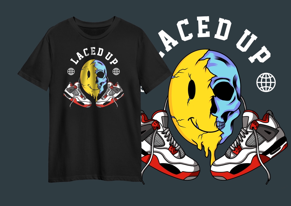 Desain Kaos & Motif - DESAIN STREETWEAR UNTUK BRAND CLOTHING - 3