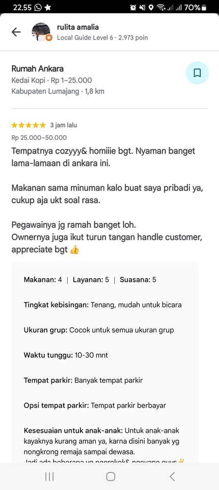 Memberi Review - Memberi Review Makanan/Minuman/Tempat/Apapun dan Membuat Caption di Sosial Media - 5