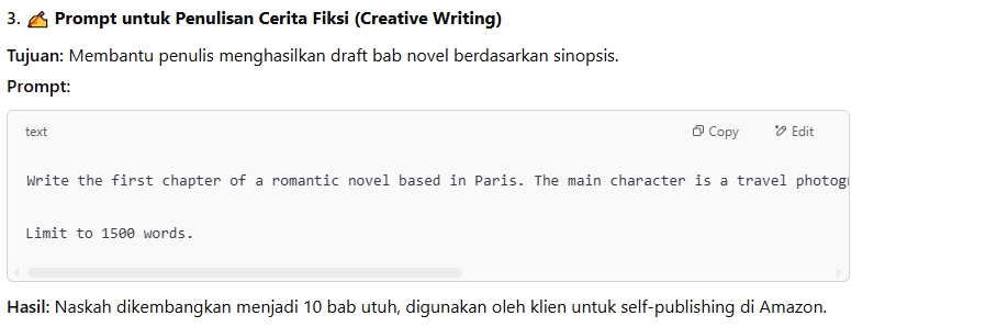 Jasa Lainnya - Prompt AI Chat GPT ( mempermudah pekerjaan mu ) - 5