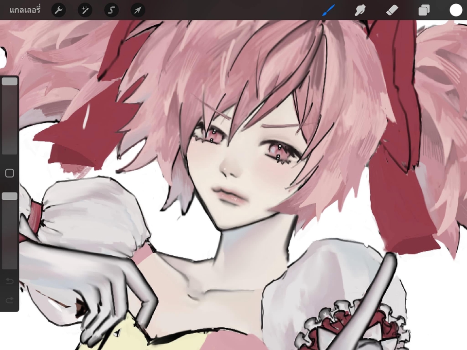 รับวาดรูปการ์ตูนอนิเมะหญิงน่ารัก สไตล์ญี่ปุ่น