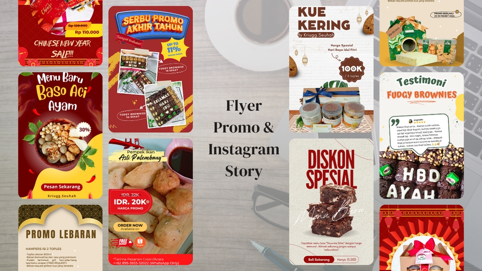 Jasa desain banner Instagram, desain banner online, buat banner online, banner promosi Instagram, desain banner unik, banner iklan Instagram, desain gambar promosi Instagram.