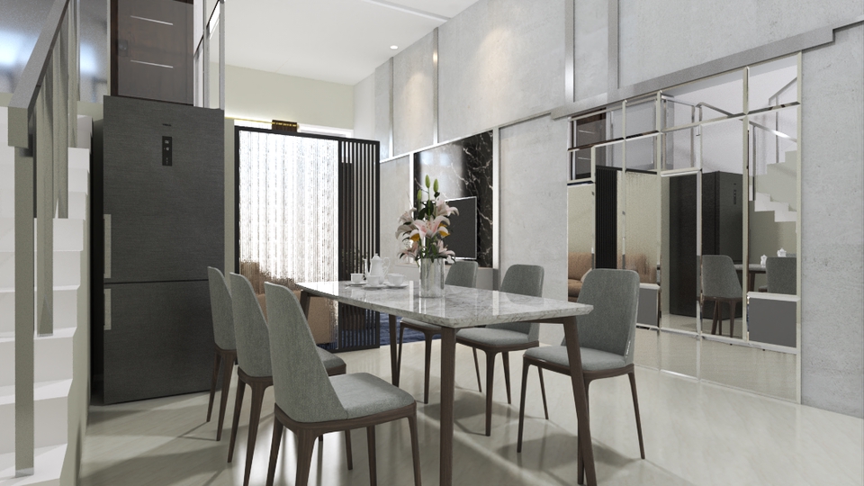 JASA INTERIOR DESIGN, FURNITURE PROSES CEPAT