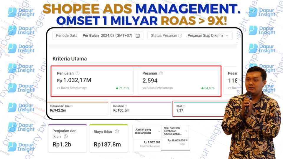 Jasa Iklan Marketplace Shopee & Tokopedia untuk Promosi Toko Online - Jasa Manajemen & SCALE-UP Iklan Shopee/TikTok/Tokopedia [Marketplace] - Shopee Ads Digital Marketing