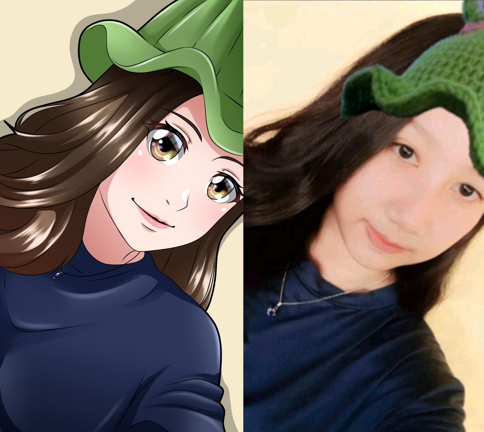 Edit Gambar & Photoshop - mengubah fotomu ke dalam gaya anime - 3