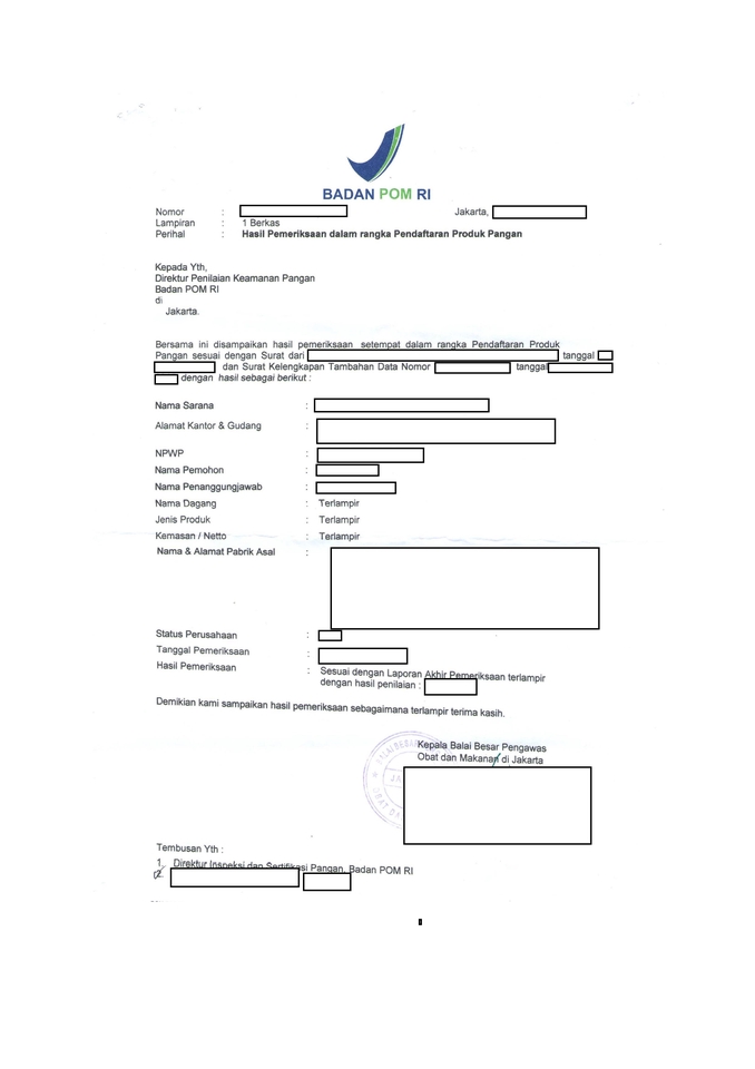 Jasa Lainnya - Regulatory Affair - 2