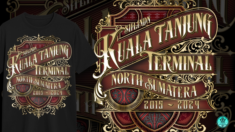 Desain logo Kuala Tanjung Terminal, Sumatera Utara - Jasa desain logo online profesional.