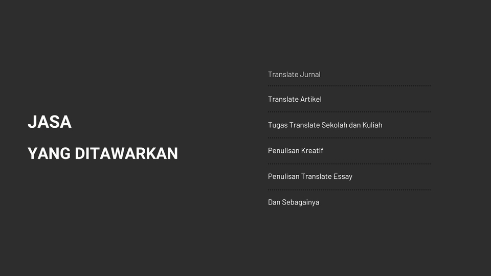 Penerjemahan - TRANSLATOR DOKUMEN (ENGLISH,FRANCE,SPAIN,HINDI,JAPANESE,CHINESE,INDONESIA) - 3