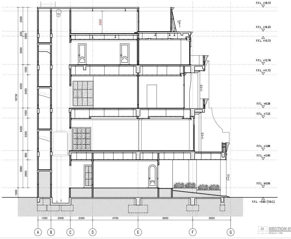 CAD Drawing - Gambar Kerja Autocad 2D : Arsitek, Struktur, MEP - 8