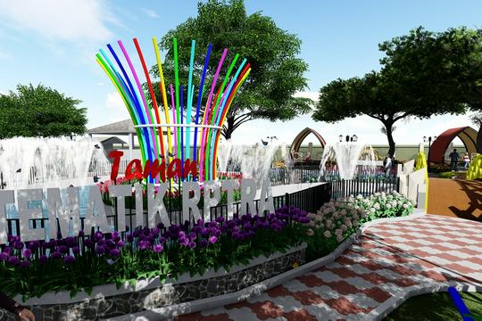 DESIGN TAMAN, LANDSCAPE, DAN RTH 1 HARI JADI