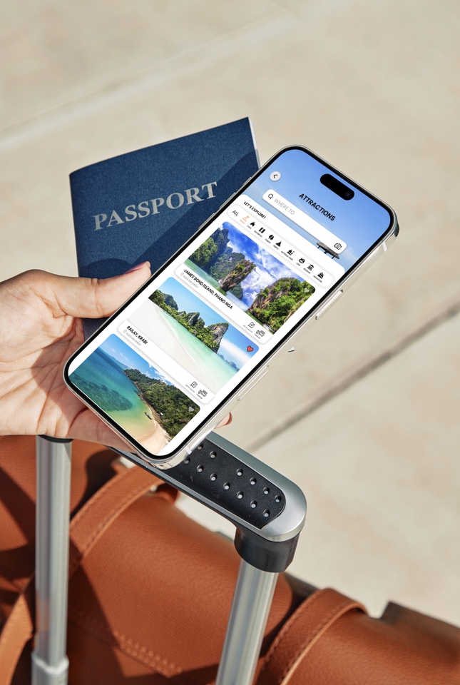 ออกแบบแอพพลิเคชั่นการท่องเที่ยว แอพหาสถานที่ท่องเที่ยว รับออกแบบแอพ ออกแบบ ui ux